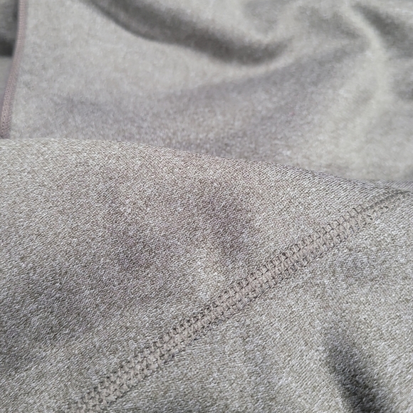 North Face 1/4 Zip Pullover Mock Neck Sweatshirt Women's Size S/P Heather Brown - Picture 6 of 11